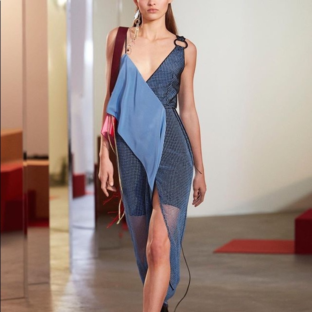 Diane Von Furstenberg wrap sash dress 10